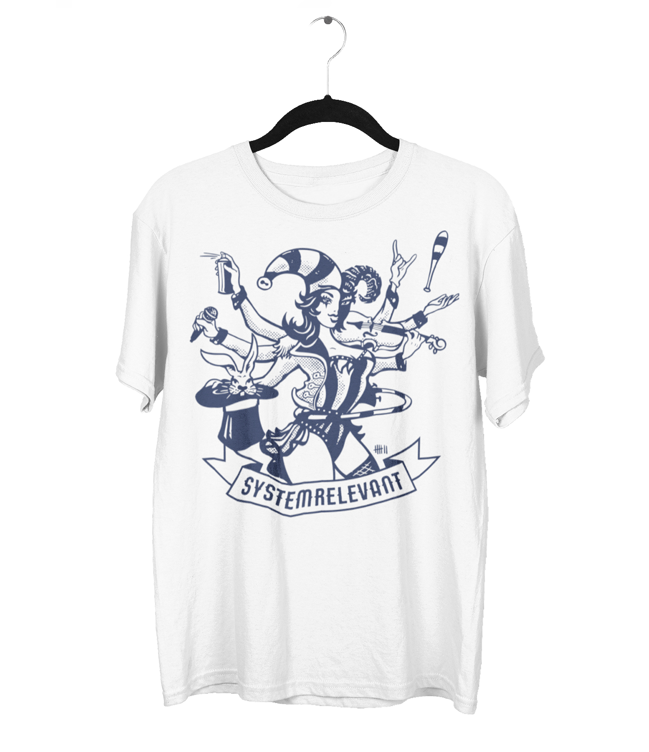 Kunstnothilfe "Systemrelevant" Damen T-Shirt